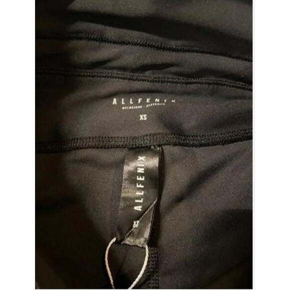 NWT Anthropologie All Fenix Juliet Black Leggings Sz XS - Picture 2 of 7